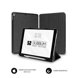 SUBBLIM FUNDA TABLET IPAD 10.2'' 9/8/7 Gen BLACK 8436586742058 | P/N: SUBCST-5SC310 | Ref. Artículo: 1352629