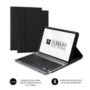 SUBBLIM Funda con Teclado KeyTab Pro BT Lenovo Tab M10 FHD Plus de 10.3" TB-X606 8436586742072 | P/N: SUBKT3-BTL200 | Ref. Artículo: 1352958