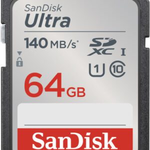 SanDisk Ultra 64 GB SDXC UHS-I Clase 10 0619659200176 | P/N: SDSDUNB-064G-GN6IN | Ref. Artículo: 1366290