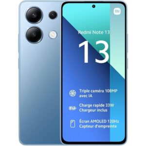 Smartphone Xiaomi Redmi Note 13 NFC 6GB/ 128GB/ 6.67"/ Azul 6941812759271 MZB0FZ0EU XIA-SP NOTE13 6-128 BL