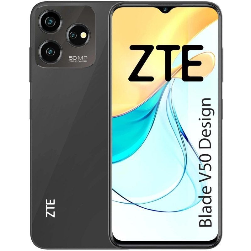 Smartphone ZTE Blade V50 Design 8GB/ 256GB/ 6.6"/ Negro 6902176105357 P606F08-BLK ZTE-SP BLD V50 D 8-256 BK