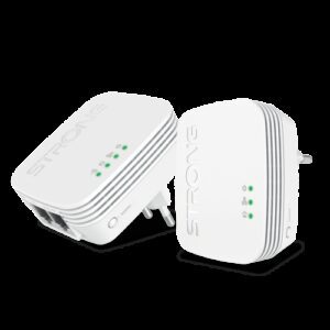 Strong POWERLWF600DUOMINI adaptador de red PowerLine 600 Mbit/s Ethernet Wifi Blanco 2 pieza(s) 9120072375705 | P/N: POWERLWF600DUOMINI | Ref. Artículo: 1382179