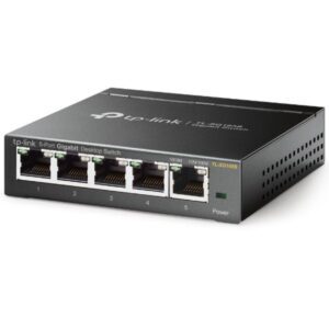 Switch TP-Link TL-SG105S 5 Puertos/ RJ-45 10/100/1000 6935364083519 TL-SG105S TPL-SWITCH TL-SG105S