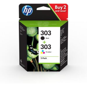 TINTA HP 3YM92AE Nº303 MULTIPACK NEGRO/TRICOLOR 192545863971 P/N: 3YM92AE | Ref. Artículo: HP3YM92AE