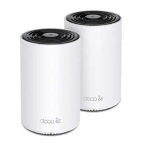 TP-Link Deco XE75 Tribanda (2.4 GHz / 5 GHz / 6 GHz) Wi-Fi 6E (802.11ax) Blanco 3 Interno 4897098687130 | P/N: DECO XE75(2-PACK) | Ref. Artículo: 1358455