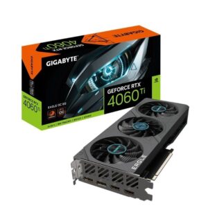 Tarjeta Gráfica Gigabyte GeForce RTX 4060 Ti EAGLE OC 8G/ 8GB GDDR6 4719331313418 9VN406TEO-00-10 GIG-GF RTX4060TI EAG OC 8G