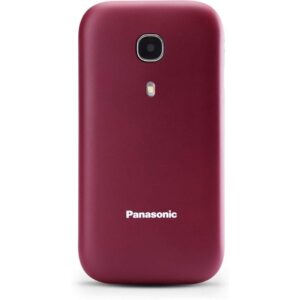 Teléfono Móvil Panasonic KX-TU400EXR para Personas Mayores/ Rojo Granate 5025232935727 KX-TU400EXR PAN-TEL KX-TU400EXR