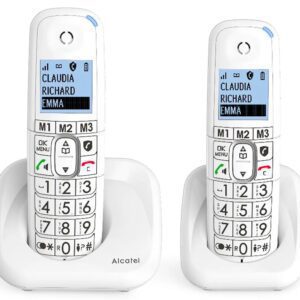 3700601423266 ATL1423266 ALCATEL TELEFONO DEC XL785 DUO  WHITE