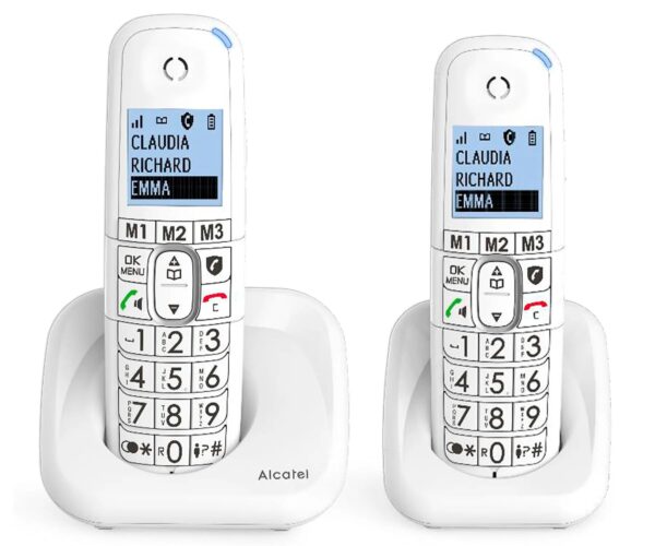 3700601423266 ATL1423266 ALCATEL TELEFONO DEC XL785 DUO  WHITE