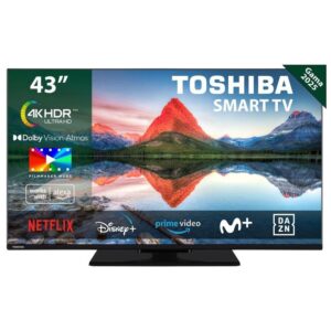 4024862133757 | P/N: 43UV3463DG | Cod. Artículo: MGS0000024503 Tv toshiba 43pulgadas led 4k uhd -  43uv3463dg smart tv