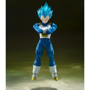 4573102664587 | P/N: BDISD664587 | Cod. Artículo: MGS0000024587 Figura tamashii nations dragon ball super saiyan god super saiyan vegeta - unwavering saiyan pride