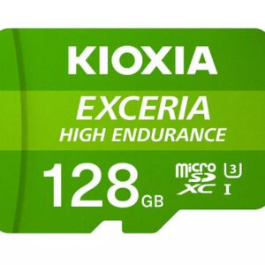 4582563851160 | P/N: LMHE1G128GG2 | Cod. Artículo: DSP0000002617 Tarjeta micro sd kioxia 128gb exceria high endurance uhs - i c10 r98 con adaptador