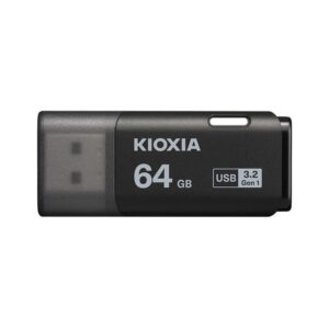 4582563855472 | P/N: LU301K064GG4 | Cod. Artículo: DSP0000022179 Memoria usb 3.2 kioxia u301 hayabusa 64gb negro