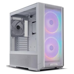 4718466012951 | P/N: G99.LAN216RW.00 | Cod. Artículo: DSP0000023274 Caja ordenador gaming lian li e - atx lancool 216 argb cristal templado blanco