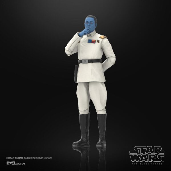 Figura hasbro star wars the black series ahsoka grand admiral thrawn - Imagen 2