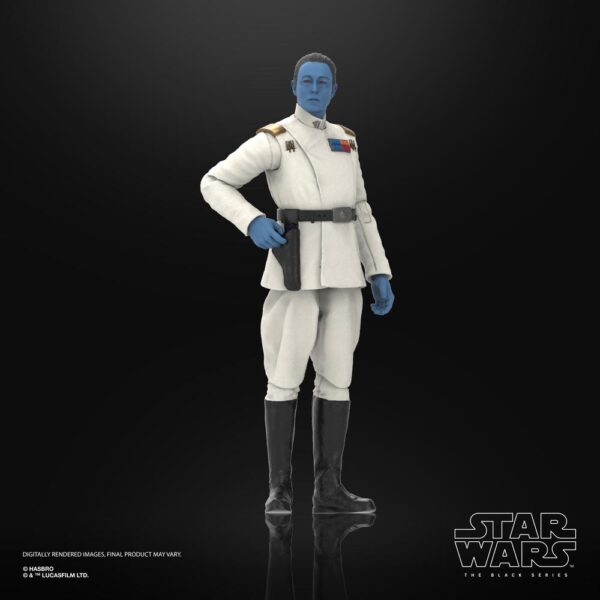 Figura hasbro star wars the black series ahsoka grand admiral thrawn - Imagen 4