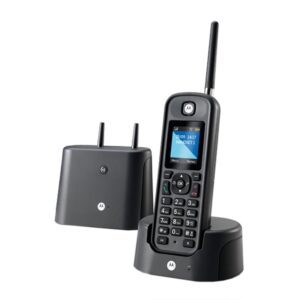 5055374700969 | P/N: E52000X60T1GEF03 | Cod. Artículo: DSP0000012803 Telefono fijo inalambrico motorola o201 negro