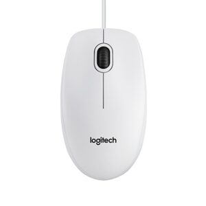 5099206041288 RATÓN ÓPTICO LOGITECH B100 BLANCO 910-003360 A0001414 Logitech Teclados y Ratones 910-003360