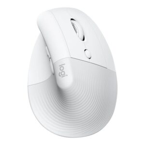 5099206099906 | P/N: 910-006477 | Cod. Artículo: MGS0000014038 Mouse raton vertical logitech lift para mac 6 botones 4000 dpi wireless inalambrico blanco hueso