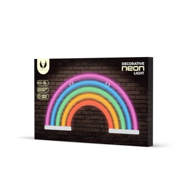 Lampara forever neon led rainbow 5 colores - Imagen 2