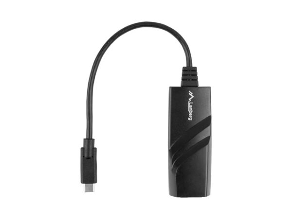 Adaptador lanberg usb tipo c 3.1 macho -  ethernet rj45 hembra -  0.15m - Imagen 2