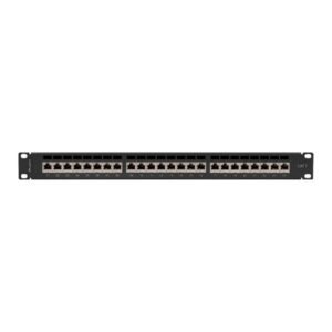 5901969428346 | P/N: PPS7-1024-B | Cod. Artículo: DSP0000019346 Patch panel lanberg 24 puertos 1u cat.7 ftp 19pulgadas negro