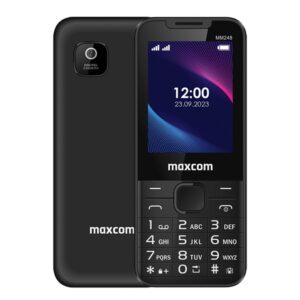 5908235977539 | P/N: MM248-BLACK | Cod. Artículo: DSP0000023203 Telefono movil maxcom mm248 2.4pulgadas black