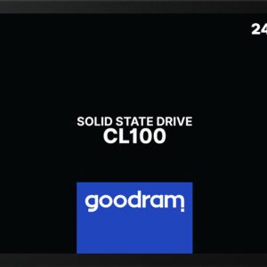 5908267923405 | P/N: SSDPR-CL100-240-G3 | Cod. Artículo: DSP0000000387 Hd 2.5  ssd 240gb sata3 goodram cl100 gen.3 lectura 520mb - s -  escritura 400mb - s ssdpr - cl100 - 240 - g3