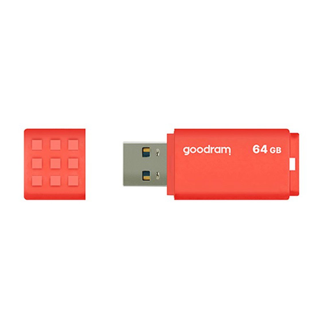 5908267935781 | P/N: UME3-0640O0R11 | Cod. Artículo: DSP0000016354 Memoria usb 3.0 goodram 64gb ume3 naranja