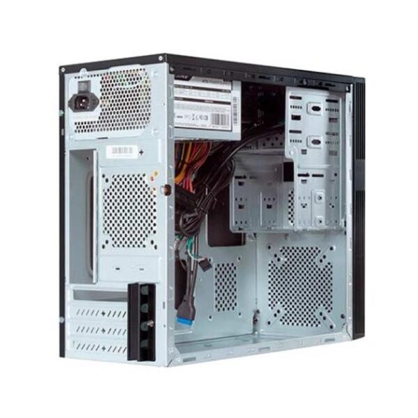 Caja ordenador unykach grey rain evo micro atx negro - Imagen 4