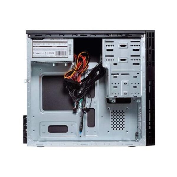 Caja ordenador unykach grey rain evo micro atx negro - Imagen 5