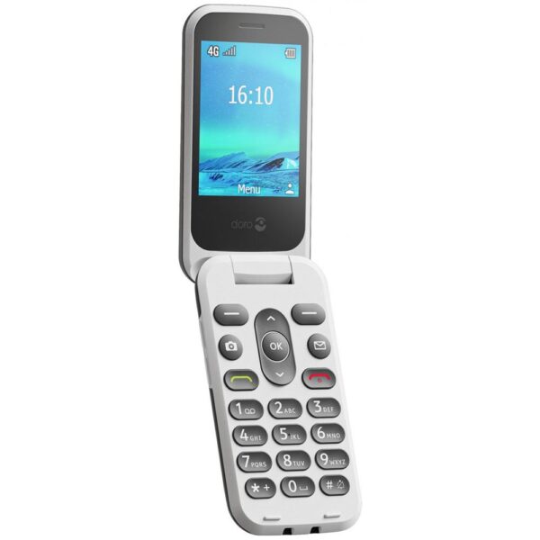 Telefono movil doro 2880 4g blanco y negro - Imagen 2