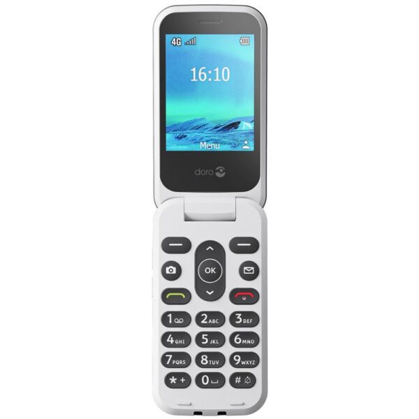 7322460085681 | P/N: 8568 | Cod. Artículo: DSP0000024100 Telefono movil doro 2880 4g blanco y negro