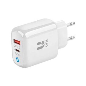 8435719612787 CARGADOR UNICO DUAL USB TIPO(C) Y USB(A) 30W HC1278 A0053521 UNICO Accesorios Telefonía HC1278