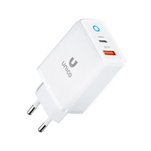 8435719619601 CARGADOR UNICO DUAL TIPO C Y USB A  65W HC1960 A0054646 UNICO Accesorios Telefonía HC1960