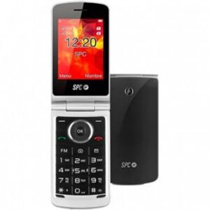 8436542857888 | P/N: 2318N | Cod. Artículo: DSP0000003457 Telefono movil spc opal black tipo tapa -  dual sim -  2.8pulgadas -  micro sd -  radio -  bluetooth