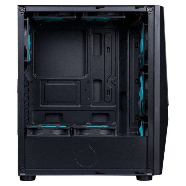 Caja ordenador gaming hiditec atx v20 pro argb cristal templado - Imagen 5