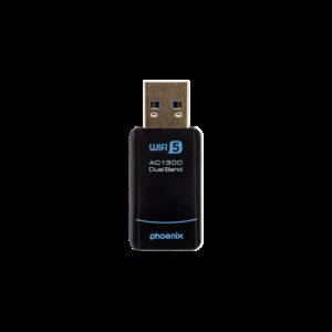 8436583239308 | P/N: WA-1300MB | Cod. Artículo: DSP0000027030 Phoenix nano adaptador usb receptor red inalámbrico 1300mbps dual band