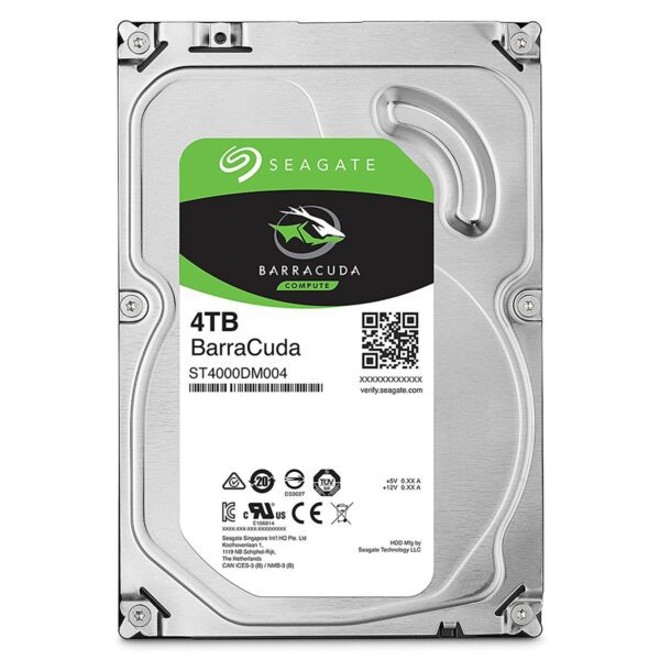 8719706002981 | P/N:  | Cod. Artículo: ST4000DM004 Disco duro interno hdd seagate barracuda st4000dm004 4tb 3.5pulgadas 5900rpm -  256mb -  sata 6gb - s