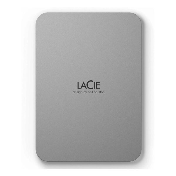 Disco duro externo hdd lacie mobile 1tb 2.5pulgadas usb - c - Imagen 2