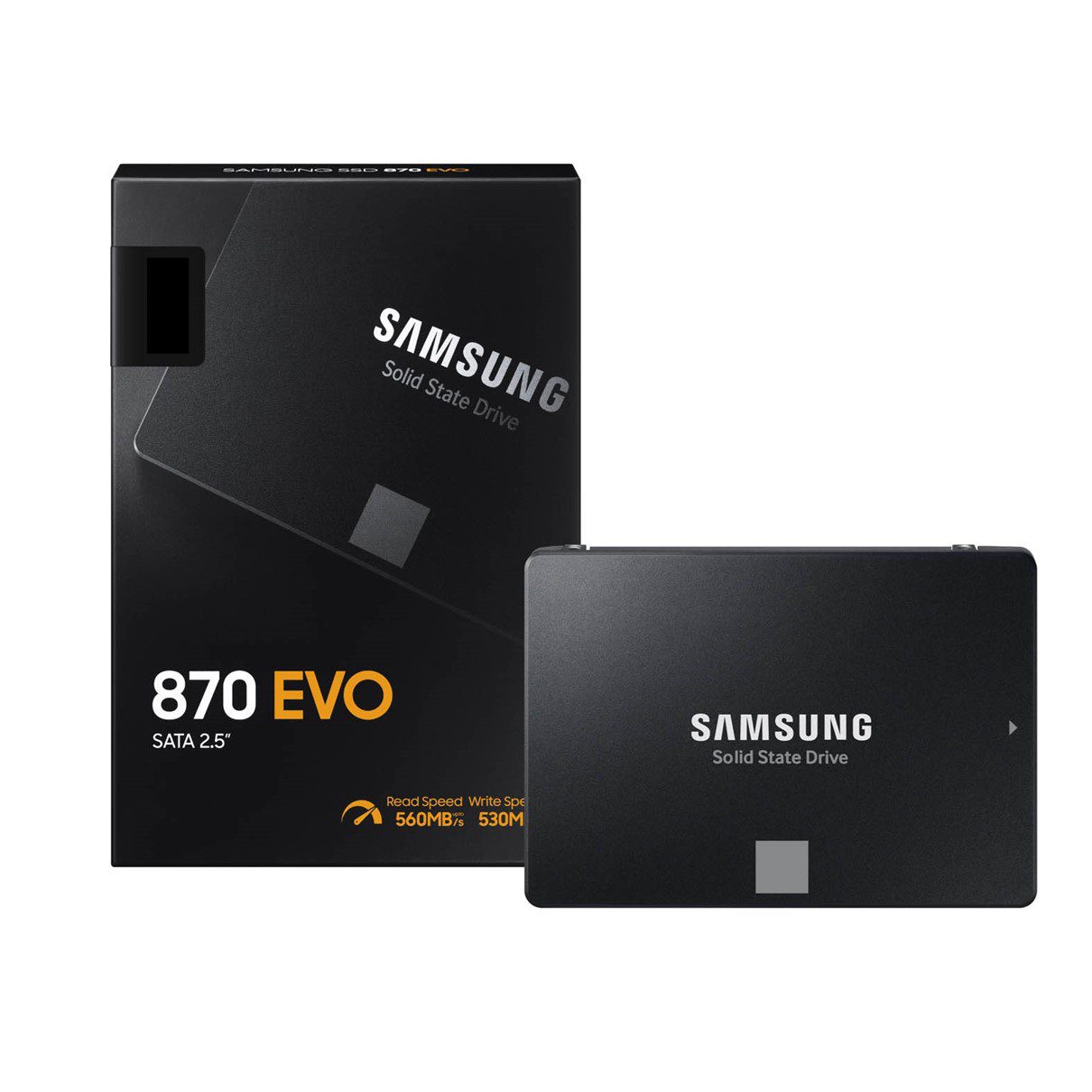 8806090545900 | P/N: MZ-77E2T0B/EU | Cod. Artículo: MGS0000001243 Disco duro interno solido ssd samsung mz - 77e2t0b - eu - 870 evo -  2tb -  2.5