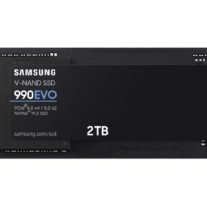 8806095300269 | P/N: MZ-V9E2T0BW | Cod. Artículo: DSP0000023939 Disco duro interno solido ssd samsung mz - v9e2t0bw 990 evo ssd 2tb nvme 2.0