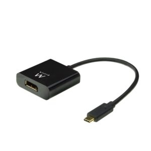 ADAPTADOR GRAFICO EWENT USB TIPO C DP 4K 60HZ 8054392619618 EW9825