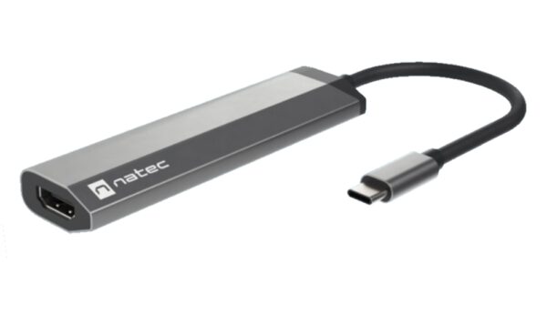 ADAPTADOR NATEC FOWLER SLIM USB-C 2XUSB 3.0