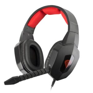 AURICULARES GAMING GENESIS ARGON 400 2.0 MINI JACK NEGRO-ROJO 5901969401226 NSG-0687