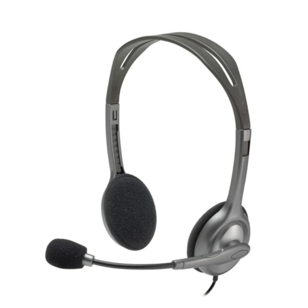 AURICULARES LOGITECH H111 GRIS MICROFONO ALAMBRICO 5099206057340 981-000593