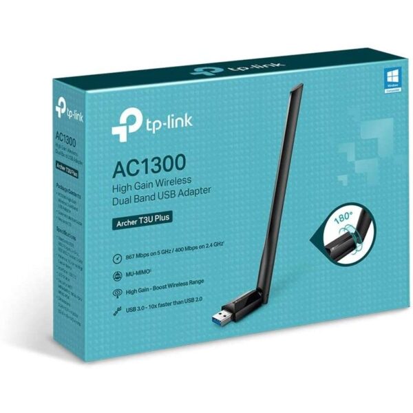 Adaptador USB - WiFi TP-Link Archer T3U Plus/ 867Mbps - Imagen 3