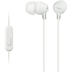 Auriculares Intrauditivos Sony MDR-EX15AP/ con Micrófono/ Jack 3.5/ Blancos 4905524937305 MDREX15APW.CE7 SONY-AUR MDR-EX15AP WH