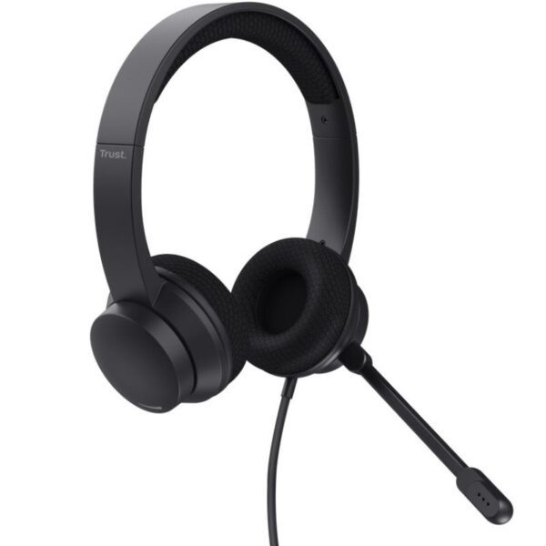 Auriculares Trust HS-260/ con Micrófono/ USB/ Negros - Imagen 2