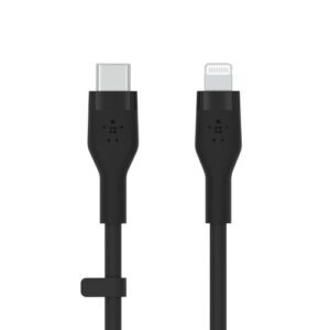 Belkin CAA009BT1MBK cable de conector Lightning 1 m Negro 0745883831999 | P/N: CAA009BT1MBK | Ref. Artículo: 1367354